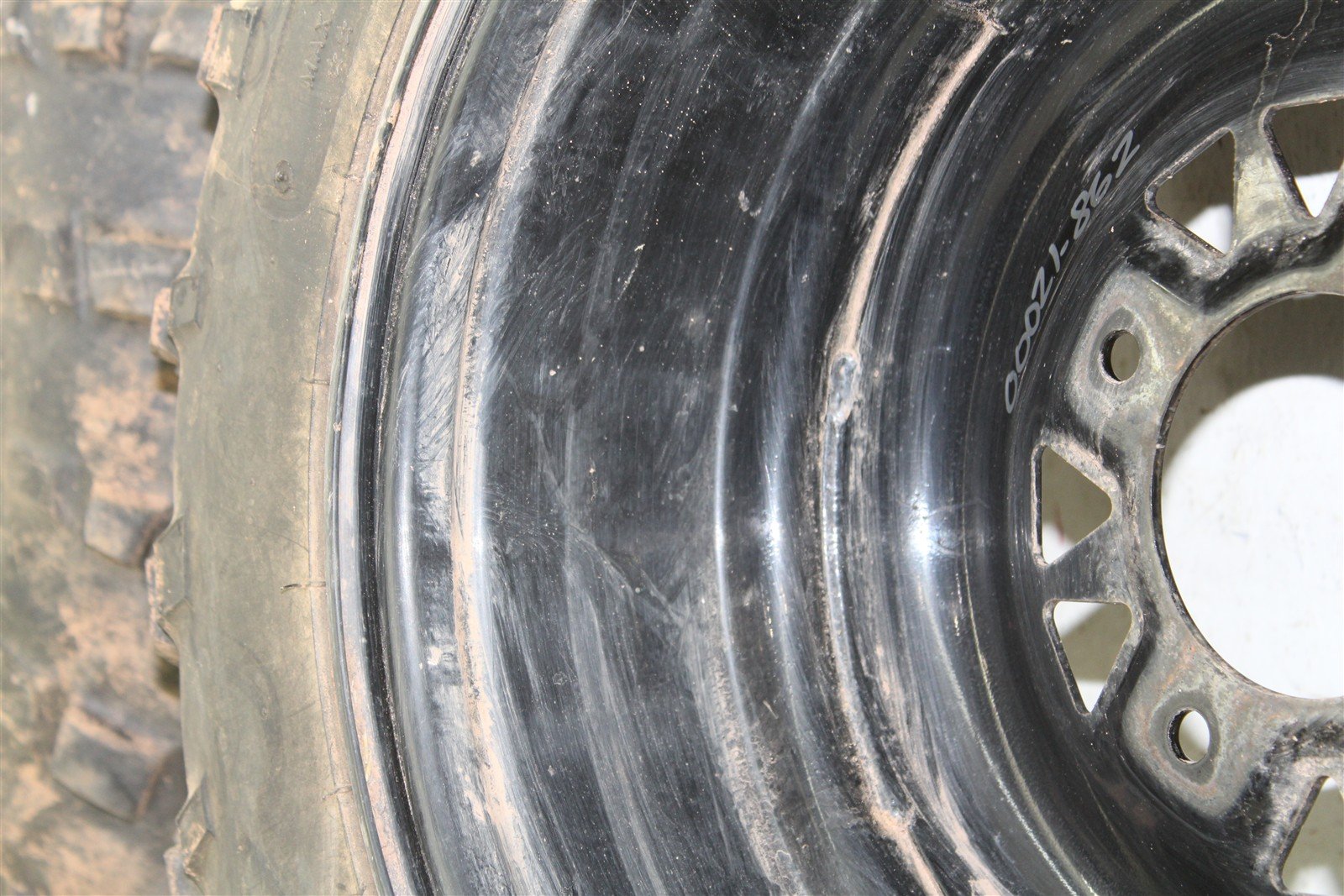 2001 Arctic Cat 250 2x4 Front Wheel Set Rims 00021