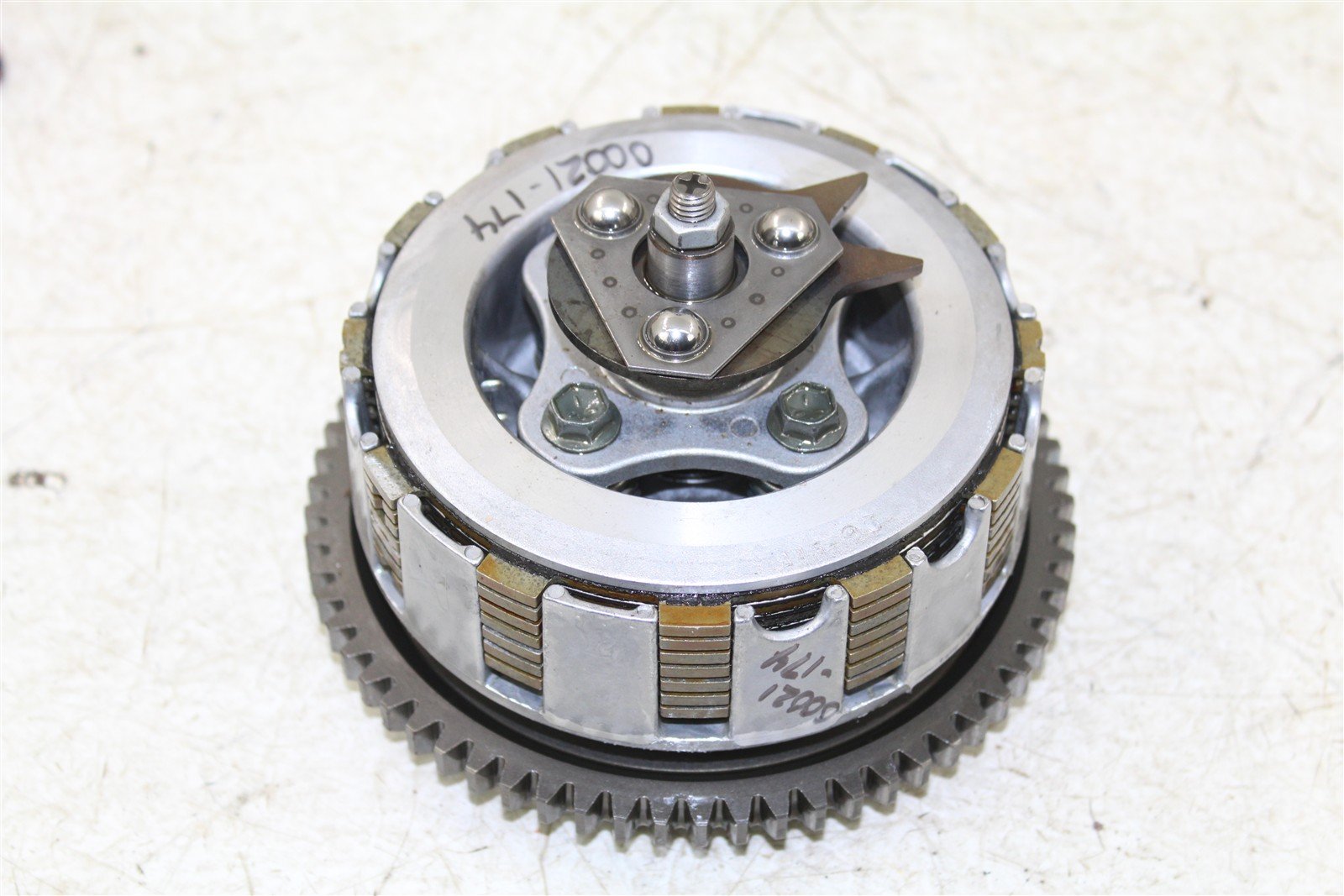 2001 Arctic Cat 250 2x4 Clutch Basket Inner Hub Pressure Plate 00021