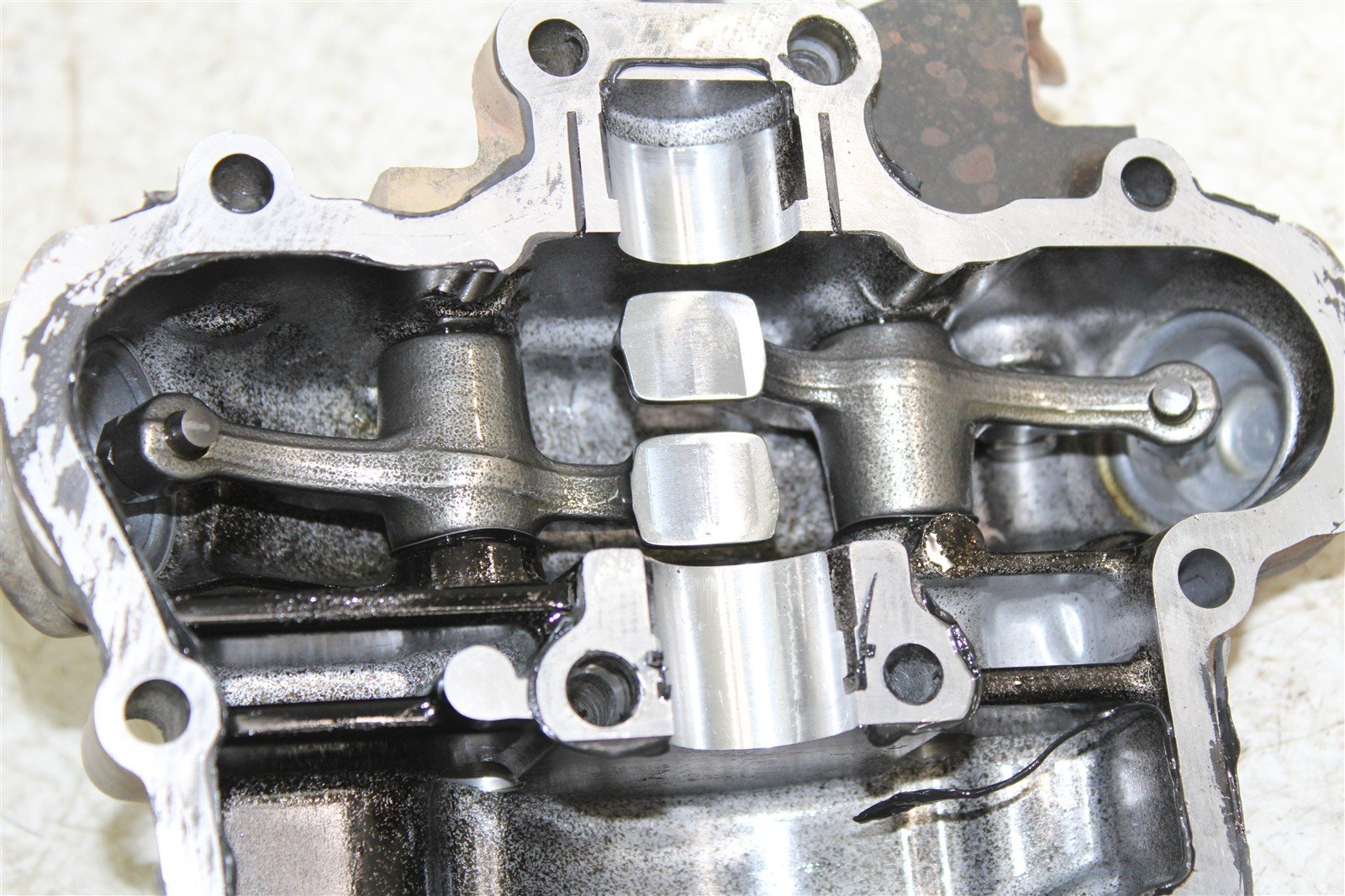 2001 Arctic Cat 250 2x4 Cylinder Head Valve Cover Intake Exhaust 00021