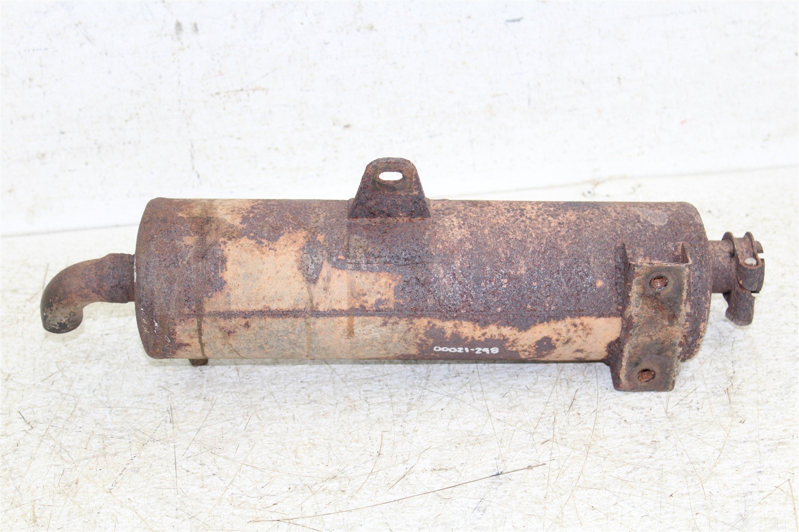 2001 Arctic Cat 250 2x4 Exhaust Head Pipe Silencer Muffler 00021