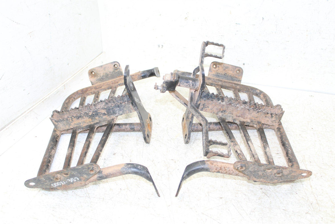 2001 Arctic Cat 250 2x4 Foot Pegs Rests Set w/ Shifter Left Right 00021
