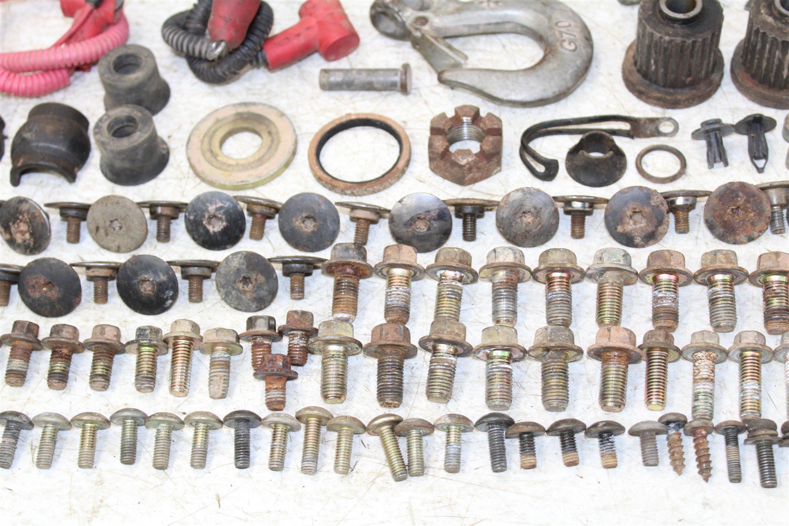 2001 Arctic Cat 250 2x4 Chassis Bolt Kit Hardware Wire Mount Bracket 00021