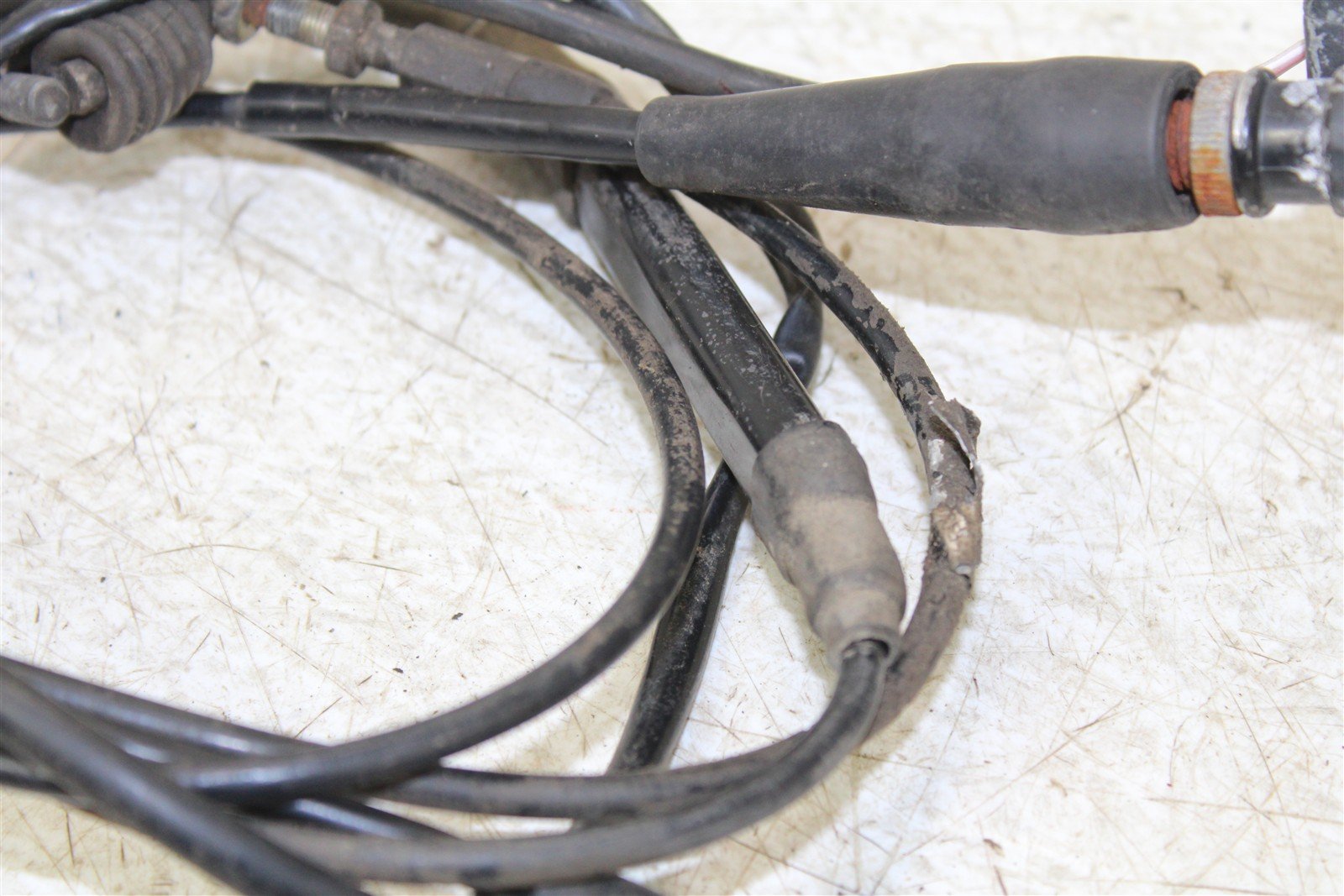 1990 Polaris Trail Boss 250 4x4 Throttle Lever Housing w/ Cable 34141