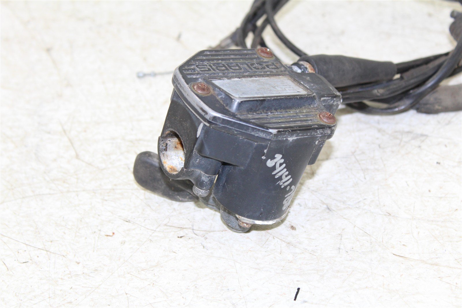 1990 Polaris Trail Boss 250 4x4 Throttle Lever Housing w/ Cable 34141