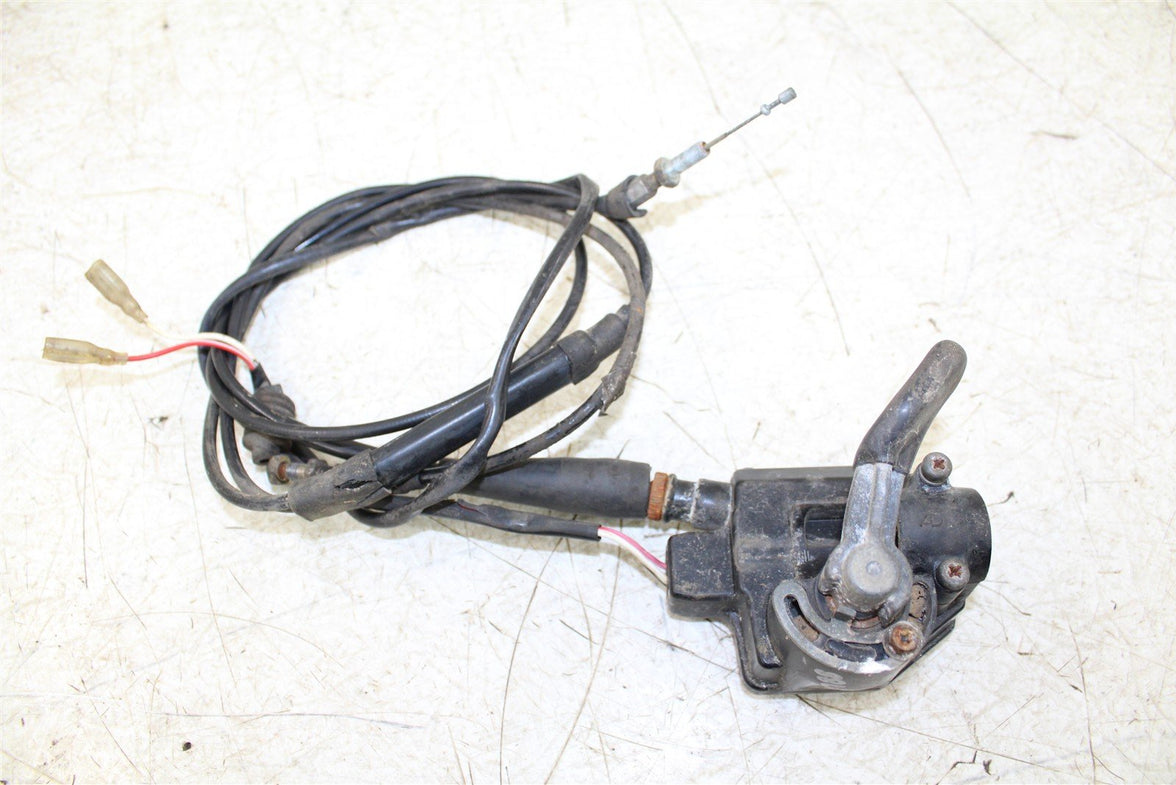 1990 Polaris Trail Boss 250 4x4 Throttle Lever Housing w/ Cable 34141