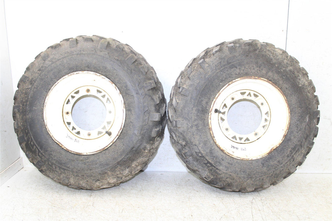 1990 Polaris Trail Boss 250 4x4 Front Wheel Set Rims 34141