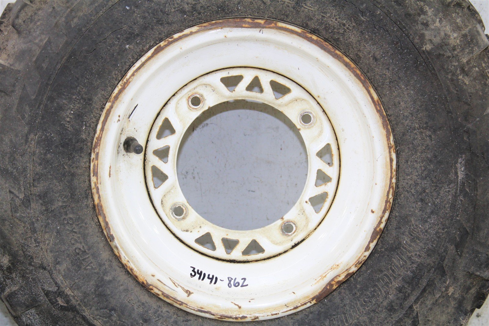 1990 Polaris Trail Boss 250 4x4 Front Wheel Set Rims 34141