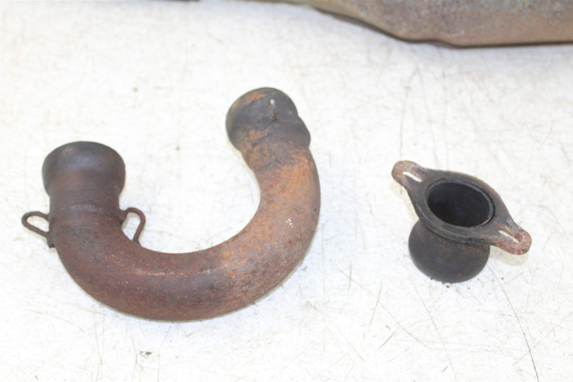1990 Polaris Trail Boss 250 4x4 Exhaust Head Pipe Silencer Muffler 34141