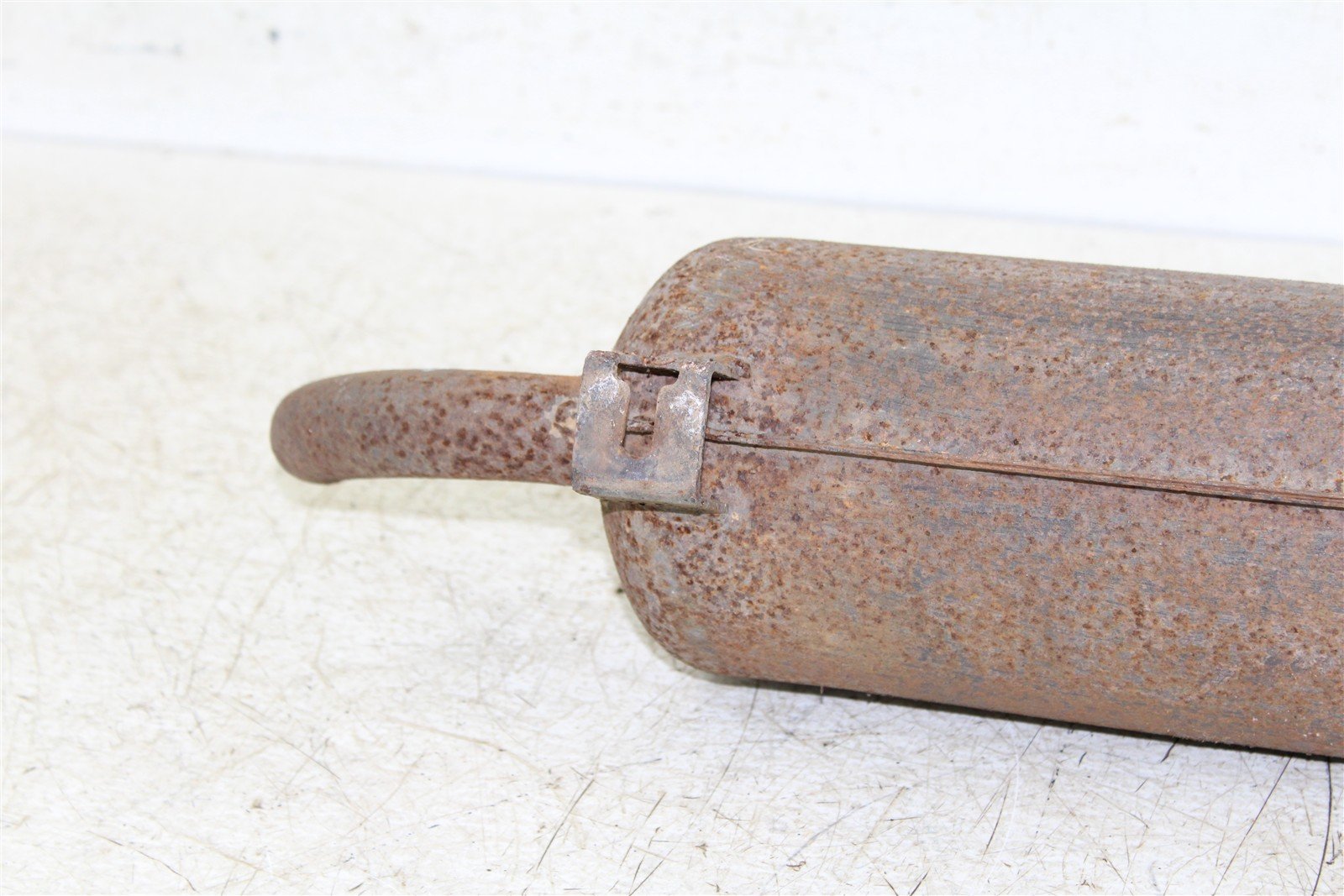 1990 Polaris Trail Boss 250 4x4 Exhaust Head Pipe Silencer Muffler 34141