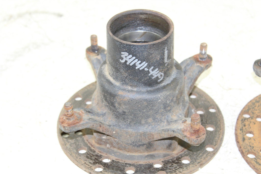 1990 Polaris Trail Boss 250 4x4 Front Hubs Brake Rotors 34141