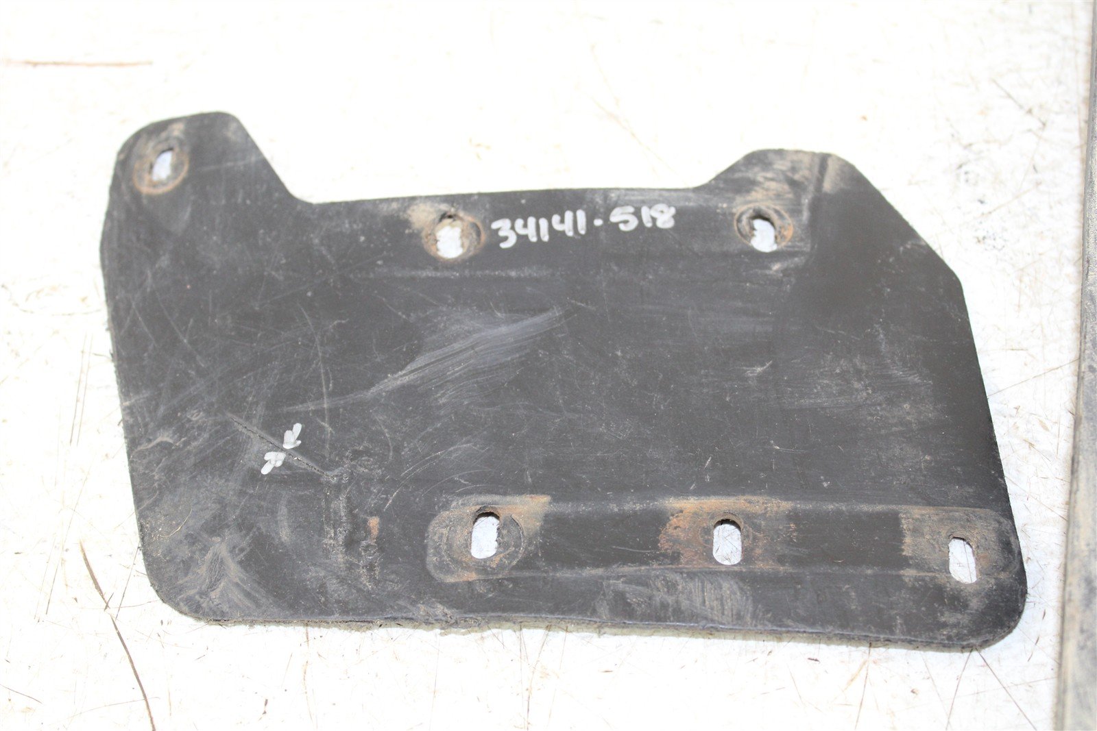 1990 Polaris Trail Boss 250 4x4 Rear Mud Flap Kick Plate Shield 34141