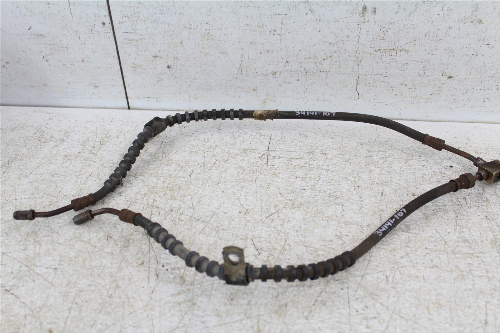1990 Polaris Trail Boss 250 4x4 Front Brake Hose Line 34141