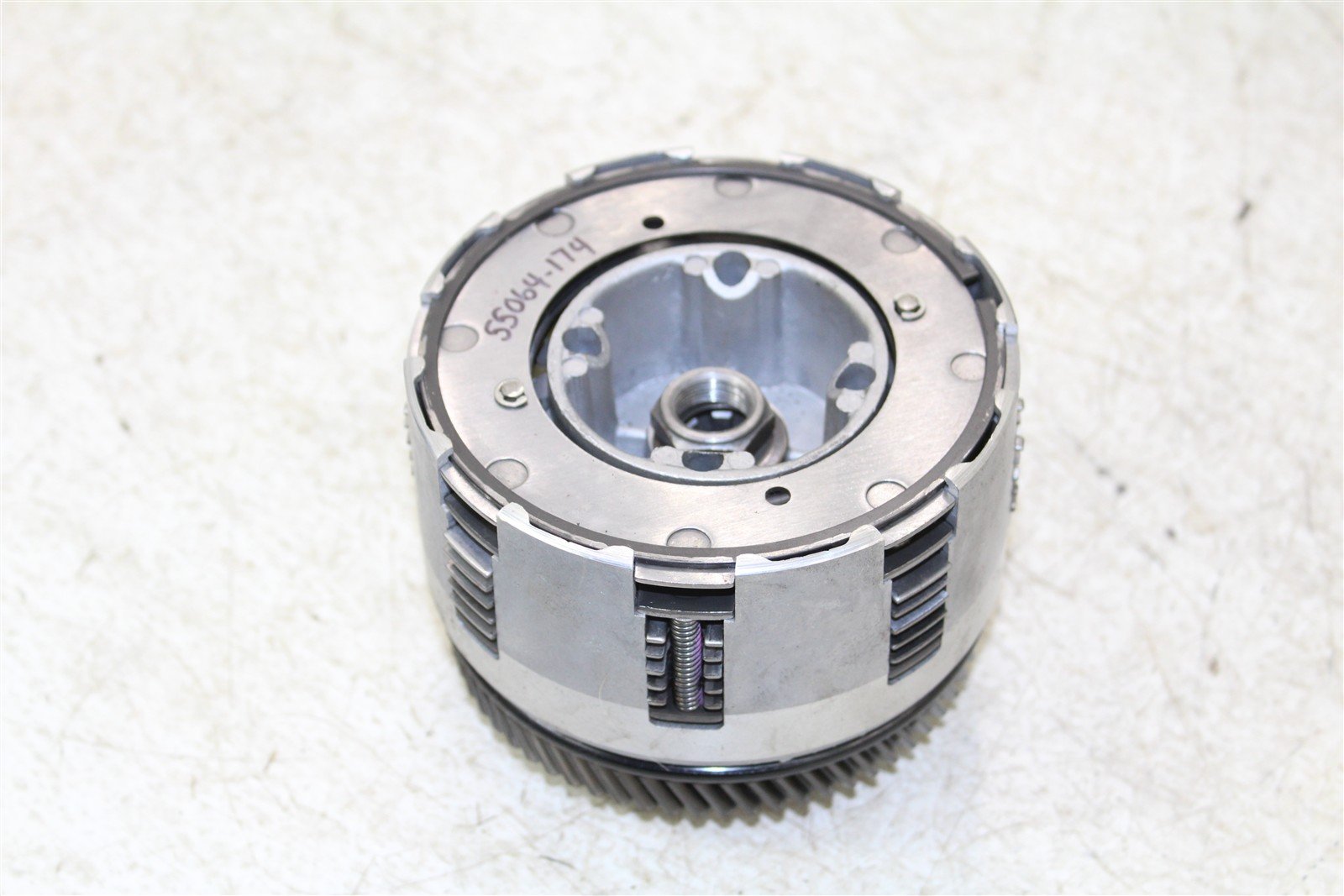 1993 Yamaha PW 80 Clutch Basket Inner Hub Pressure Plate 55064