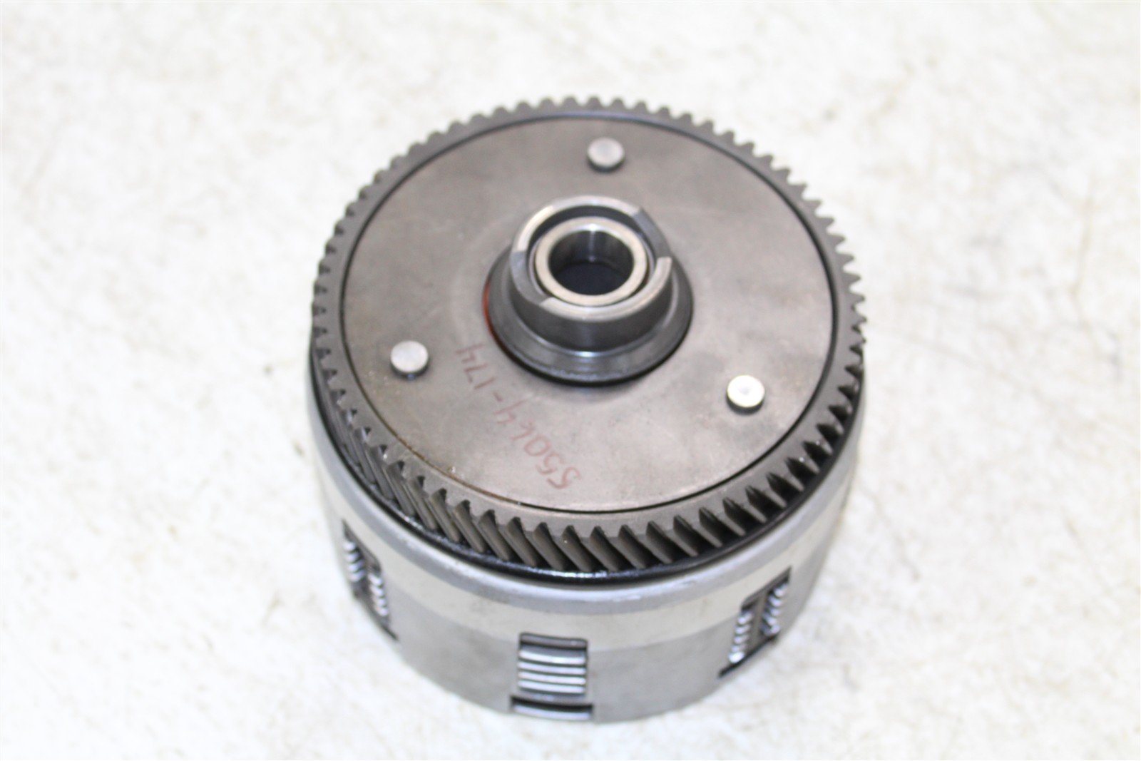 1993 Yamaha PW 80 Clutch Basket Inner Hub Pressure Plate 55064