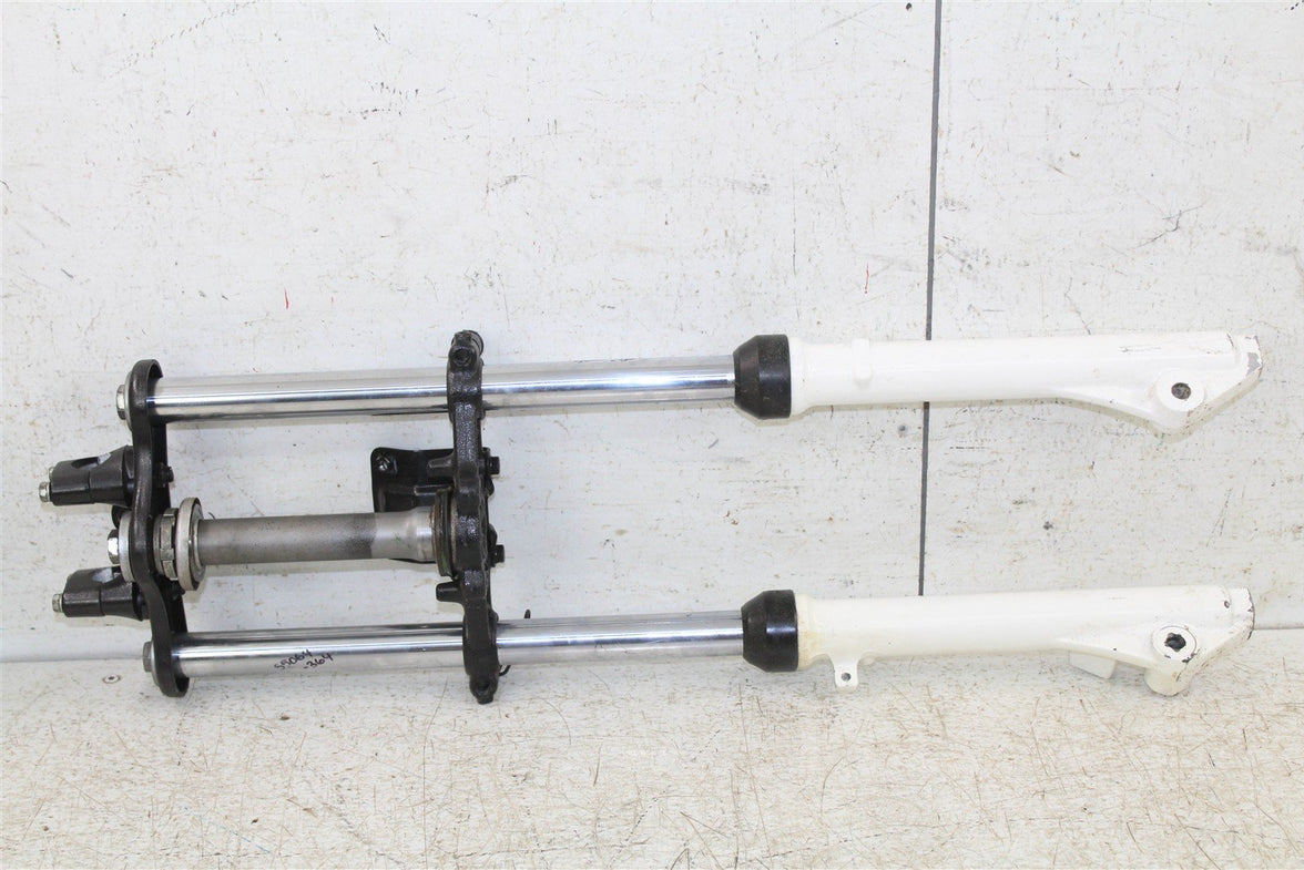 1993 Yamaha PW 80 Fork Tubes Front Suspension Triple Clamps 55064