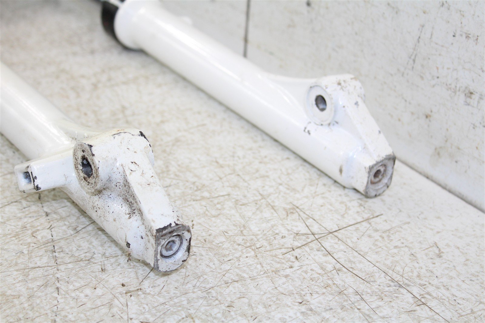 1993 Yamaha PW 80 Fork Tubes Front Suspension Triple Clamps 55064