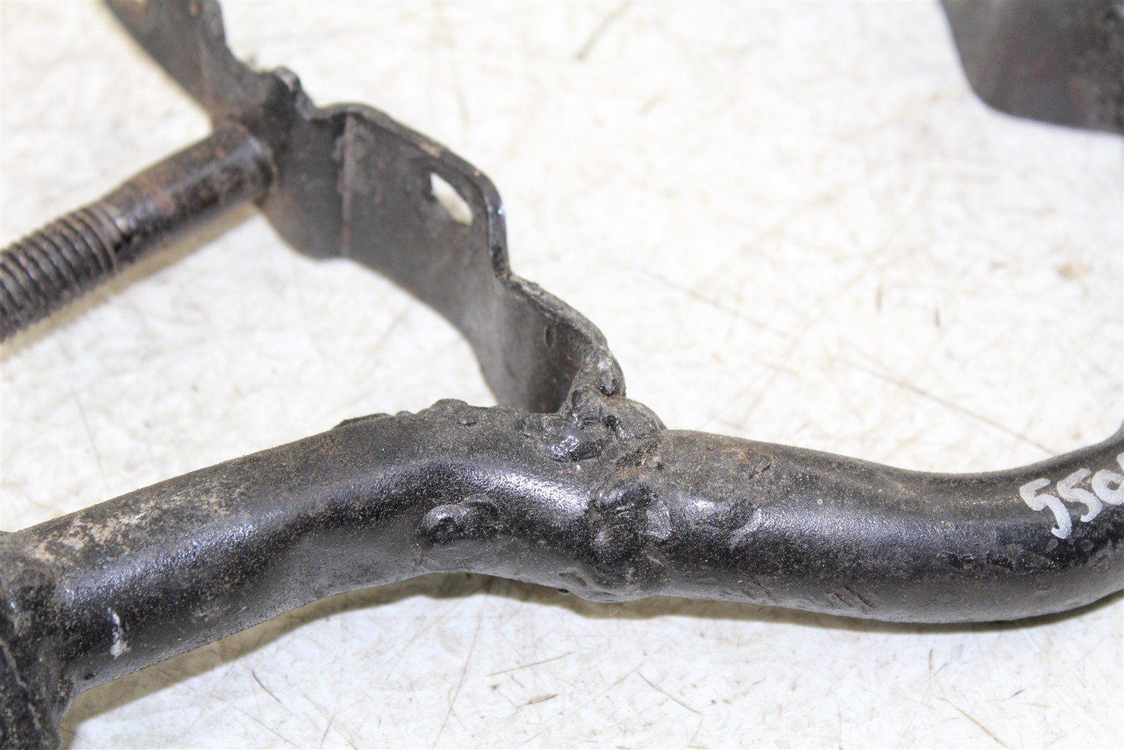 1993 Yamaha PW 80 Foot Pegs Set Hardware Springs Rests 55064