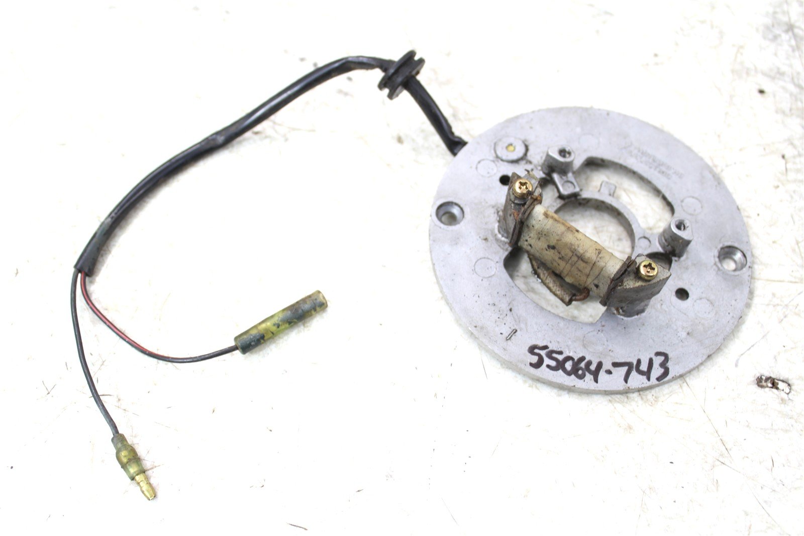 1993 Yamaha PW 80 Stator Plate Magneto Coil 55064