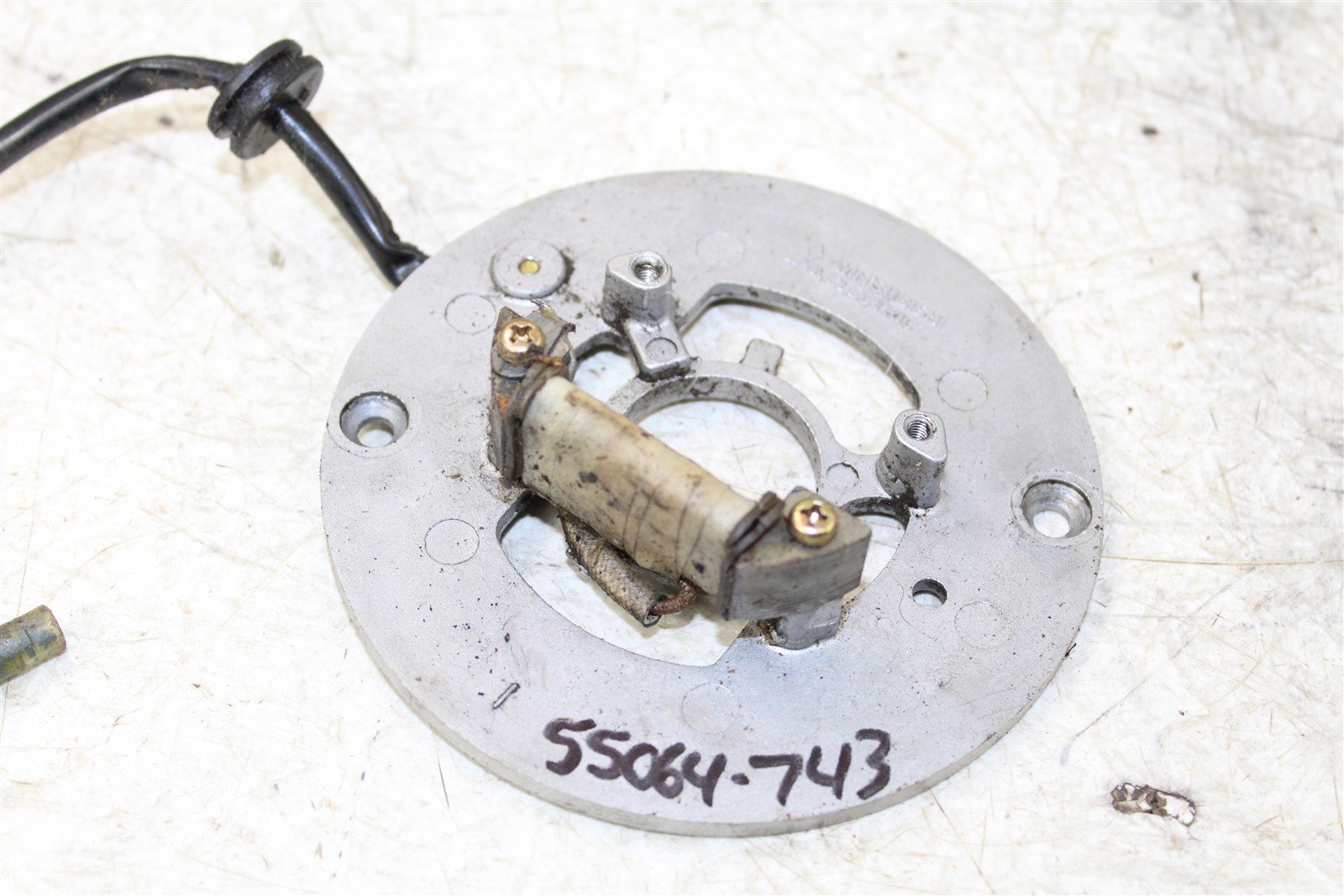 1993 Yamaha PW 80 Stator Plate Magneto Coil 55064