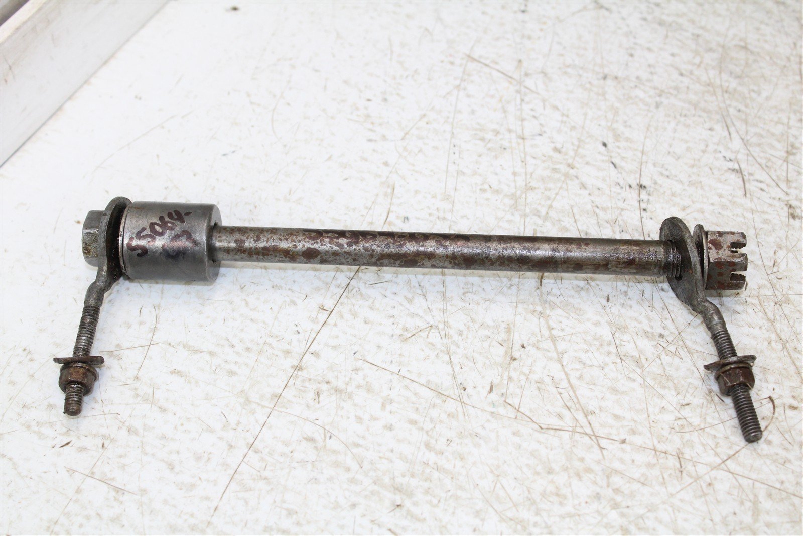 1993 Yamaha PW 80 Rear Axle Nut Wheel Spacers 55064