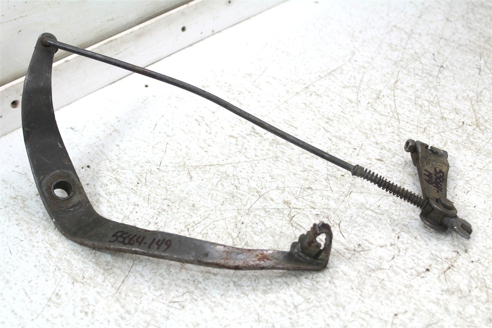 1993 Yamaha PW 80 Rear Brake Pedal w/ Push Rod 55064