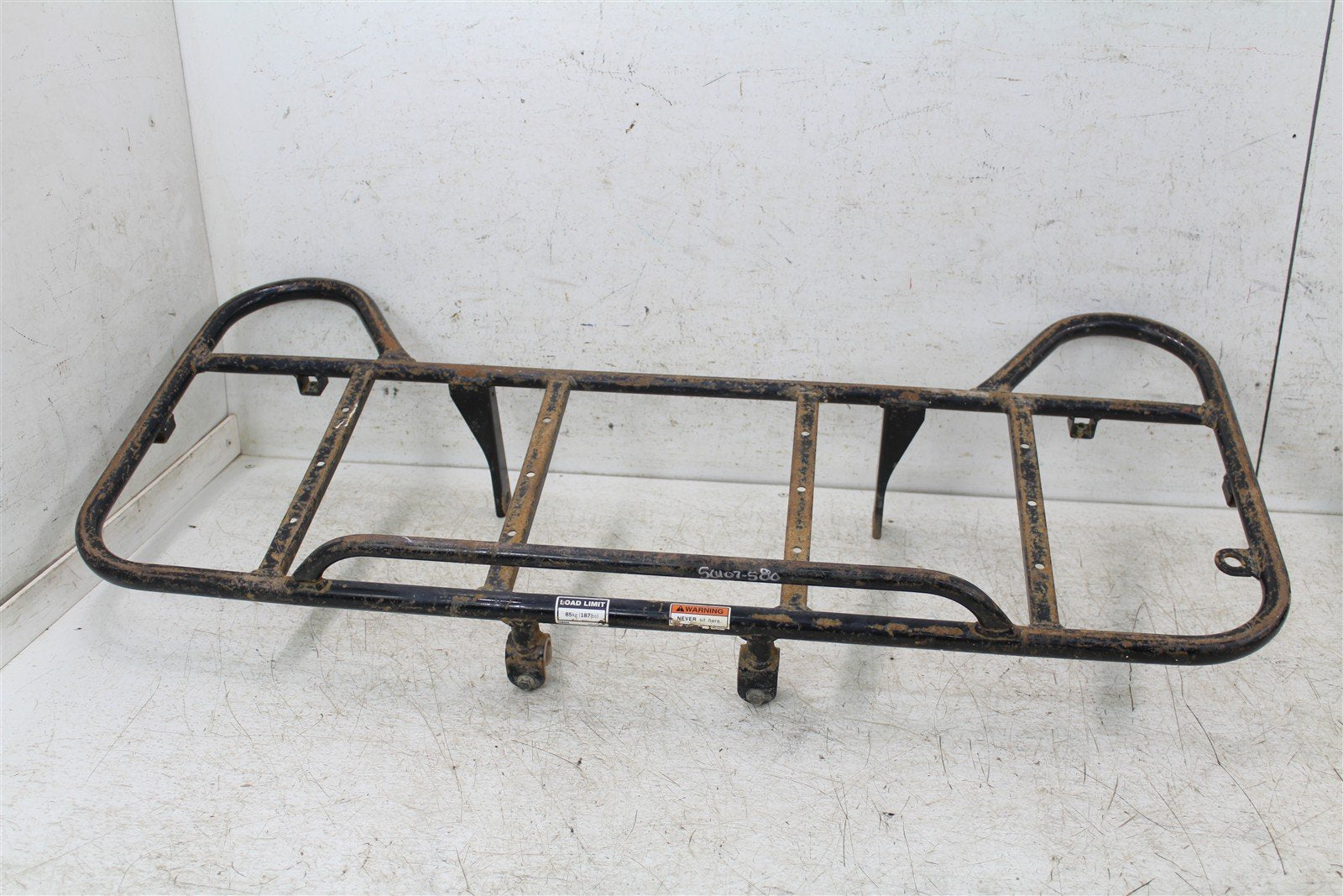 1999 Yamaha Grizzly 600 4x4 Rear Rack Mount Carrier w/ Support Bar 50107