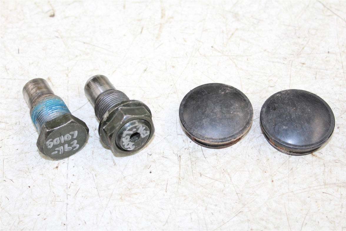 1999 Yamaha Grizzly 600 4x4 Swingarm Pivot Bolts Swing Arm Caps 50107