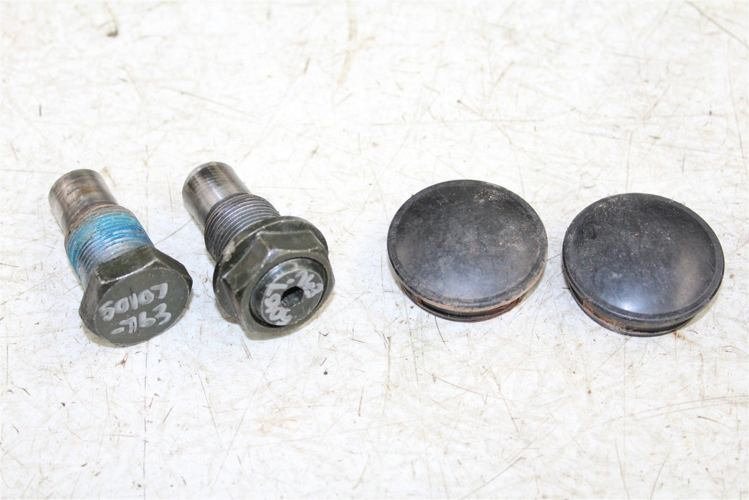 1999 Yamaha Grizzly 600 4x4 Swingarm Pivot Bolts Swing Arm Caps 50107