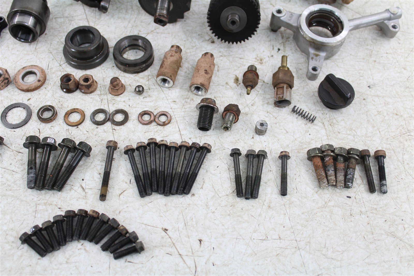 1999 Yamaha Grizzly 600 4x4 Transmission Gears Shift Shaft Forks Drum 50107