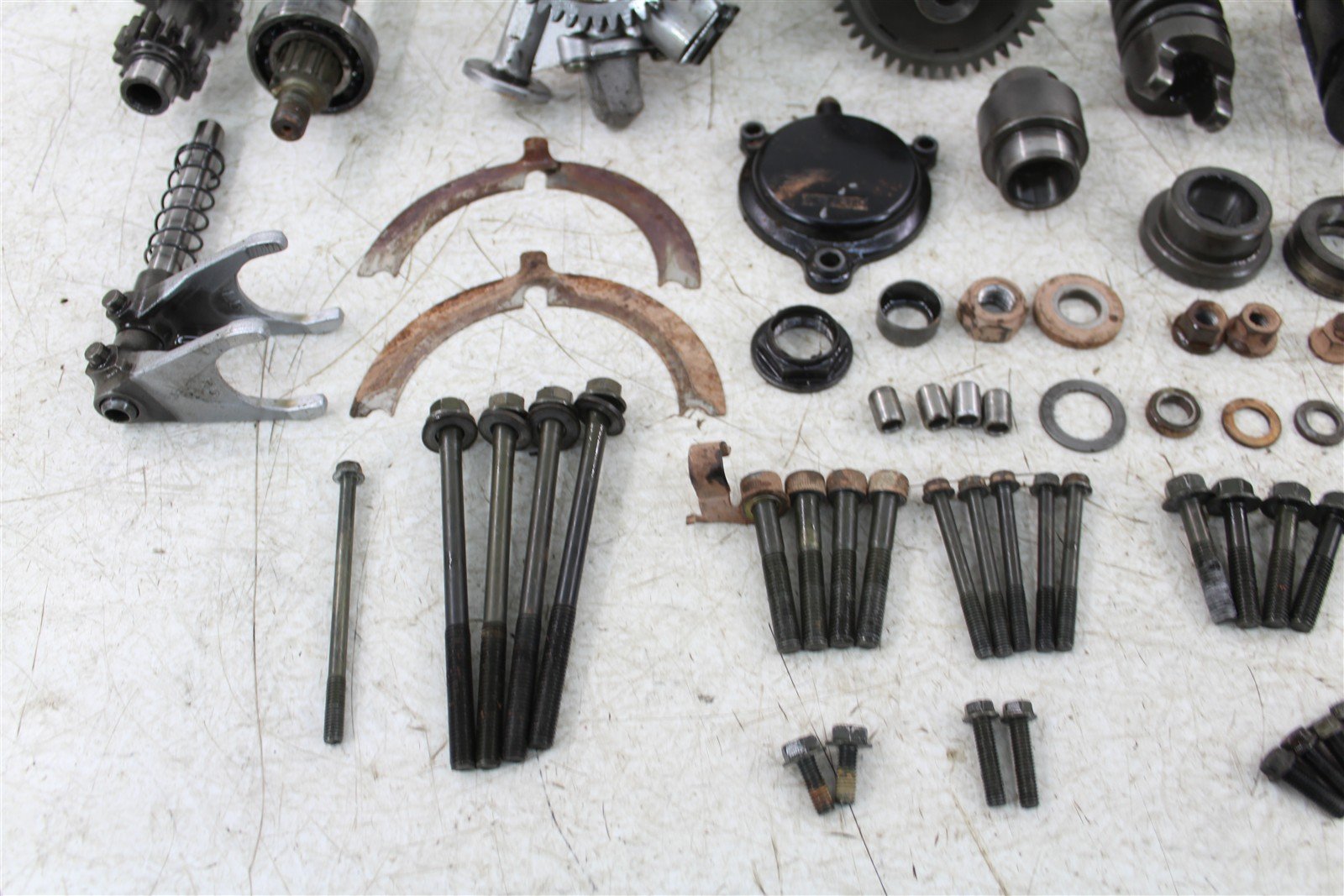 1999 Yamaha Grizzly 600 4x4 Transmission Gears Shift Shaft Forks Drum 50107