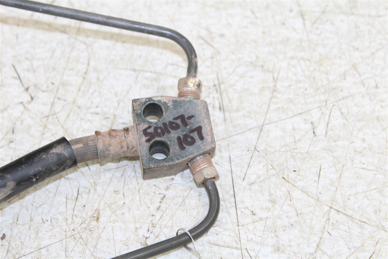 1999 Yamaha Grizzly 600 4x4 Front Brake Hose Line 50107