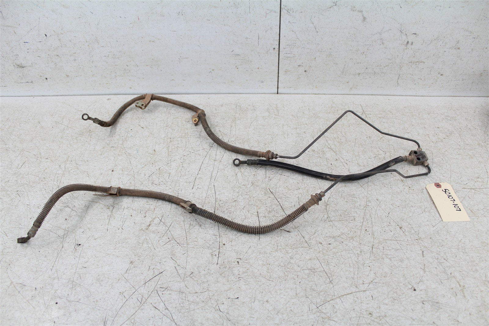1999 Yamaha Grizzly 600 4x4 Front Brake Hose Line 50107