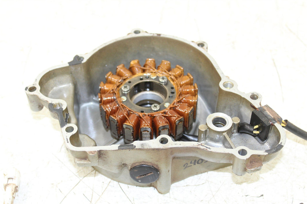 1998 Kawasaki Bayou 220 Stator Magneto Generator Coil w/ Cover Pick Up 24053