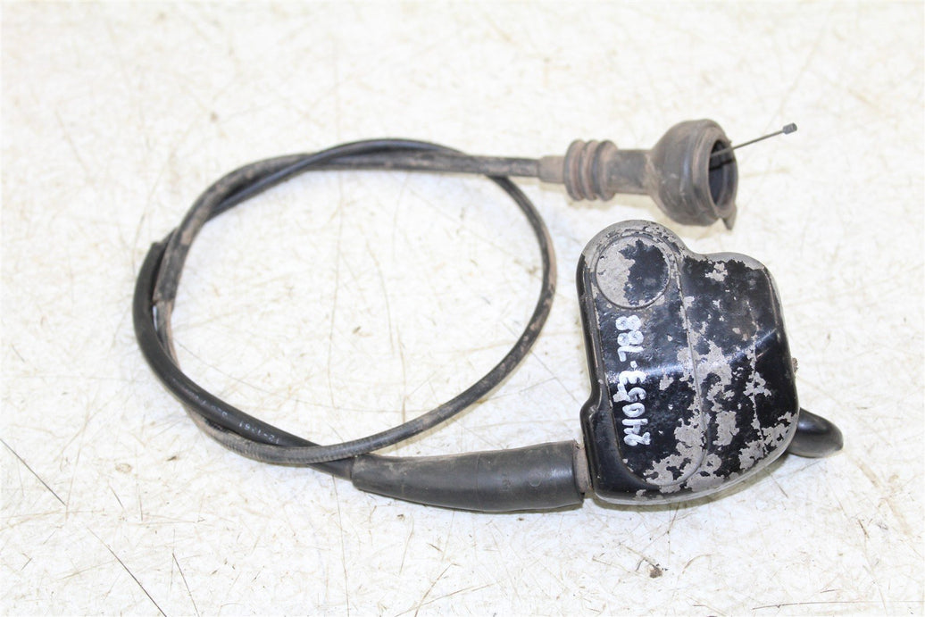 1998 Kawasaki Bayou 220 Throttle Lever Housing w/ Cable 24053