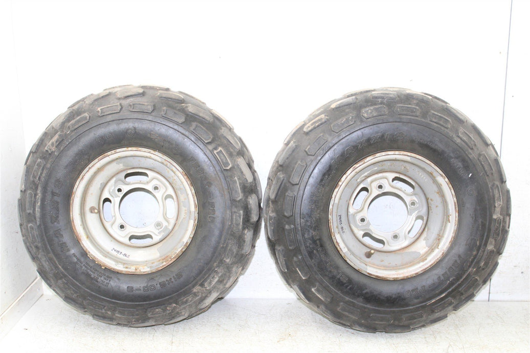 1998 Kawasaki Bayou 220 Front Wheel Set Rims 24053