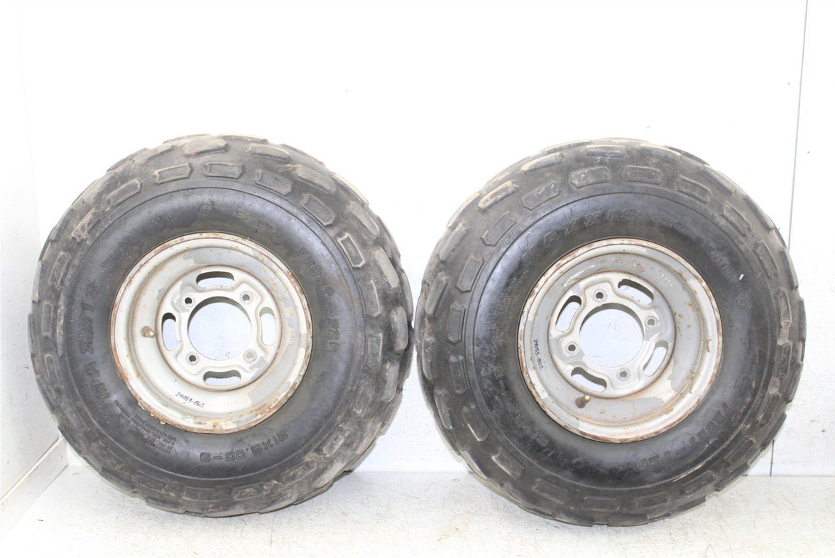 1998 Kawasaki Bayou 220 Front Wheel Set Rims 24053