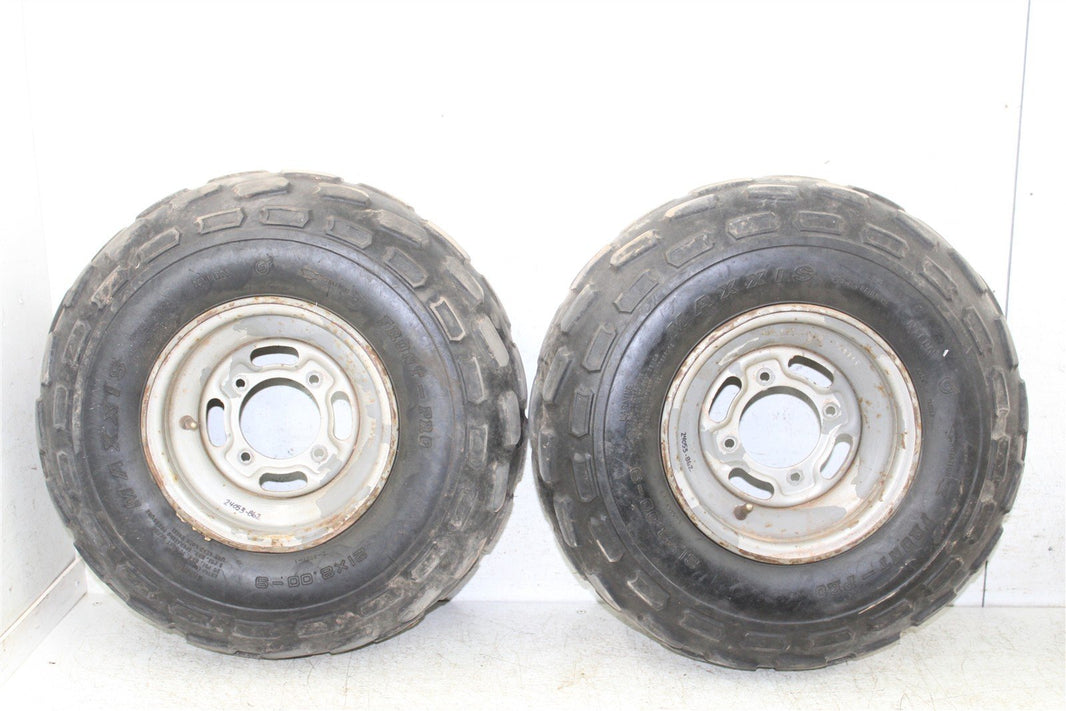 1998 Kawasaki Bayou 220 Front Wheel Set Rims 24053