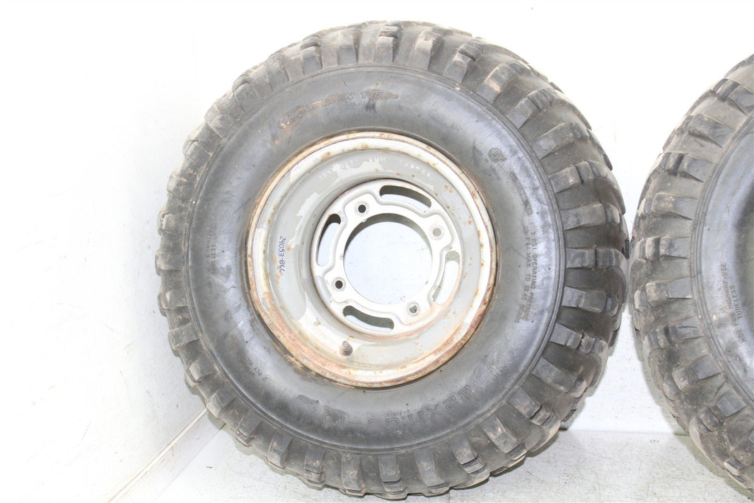 1998 Kawasaki Bayou 220 Rear Wheel Set Rims 24053