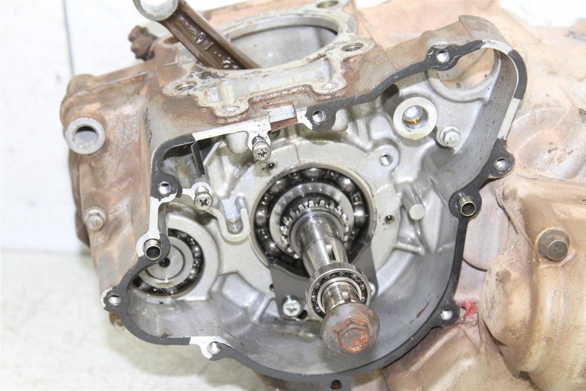 1998 Kawasaki Bayou 220 Engine Bottom Lower End Cases Crankshaft 24053