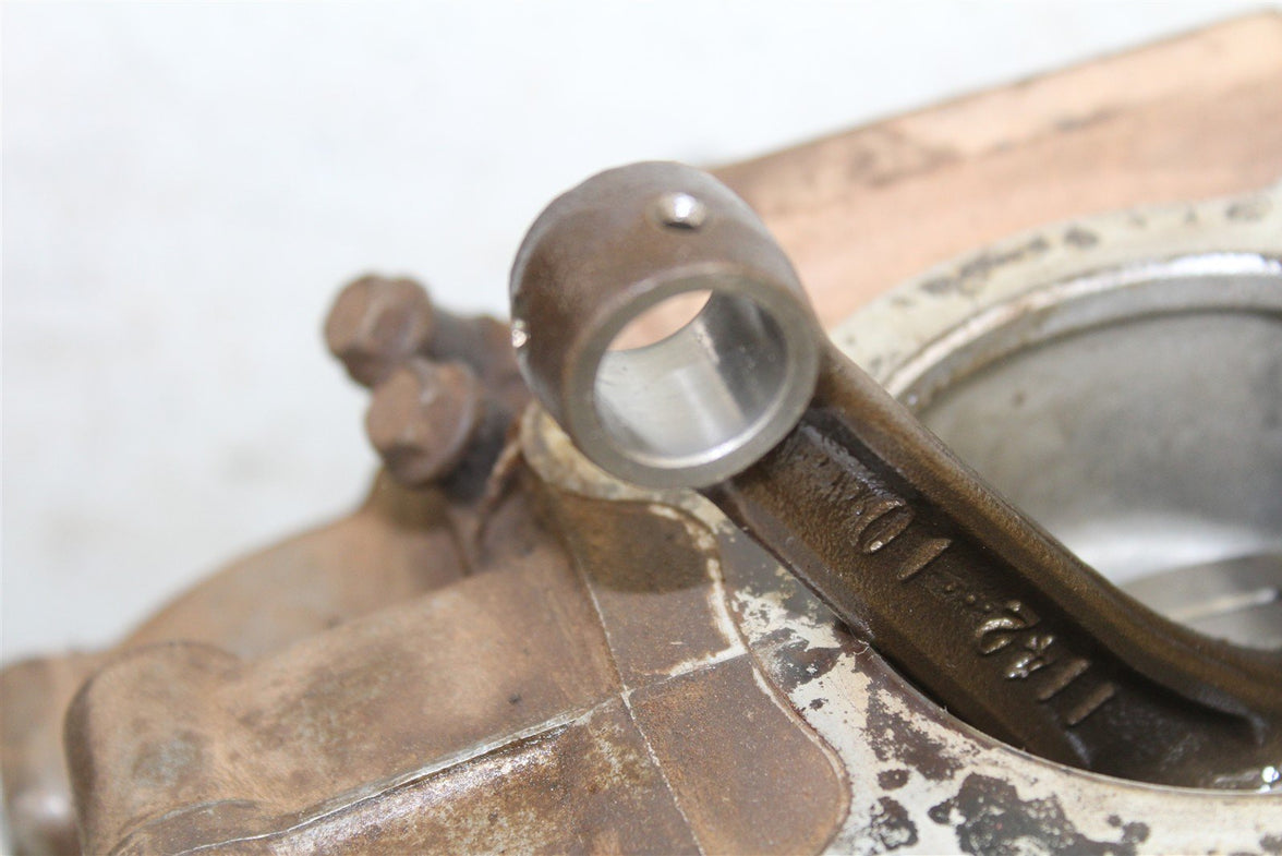 1998 Kawasaki Bayou 220 Engine Bottom Lower End Cases Crankshaft 24053