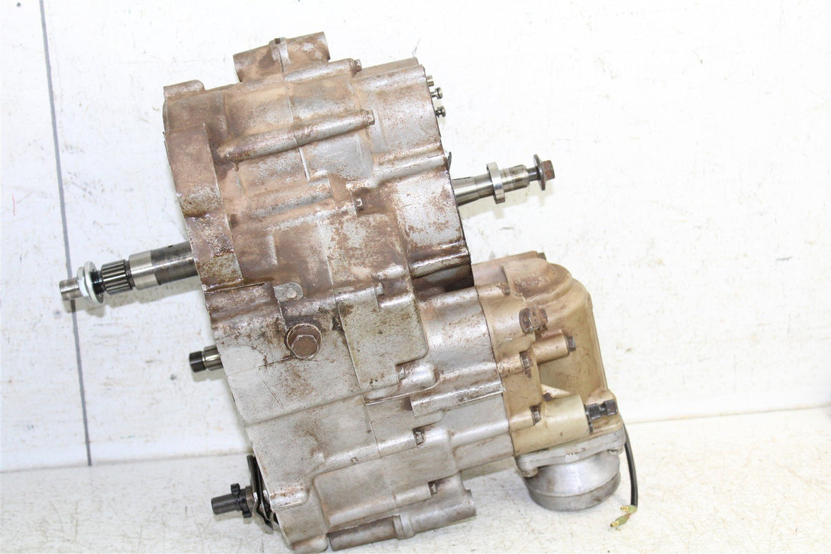 1998 Kawasaki Bayou 220 Engine Bottom Lower End Cases Crankshaft 24053