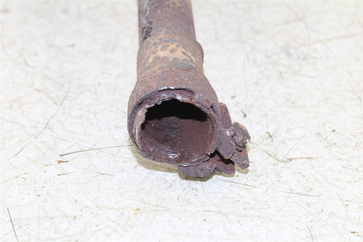 1998 Kawasaki Bayou 220 Exhaust Head Pipe Silencer Muffler 24053