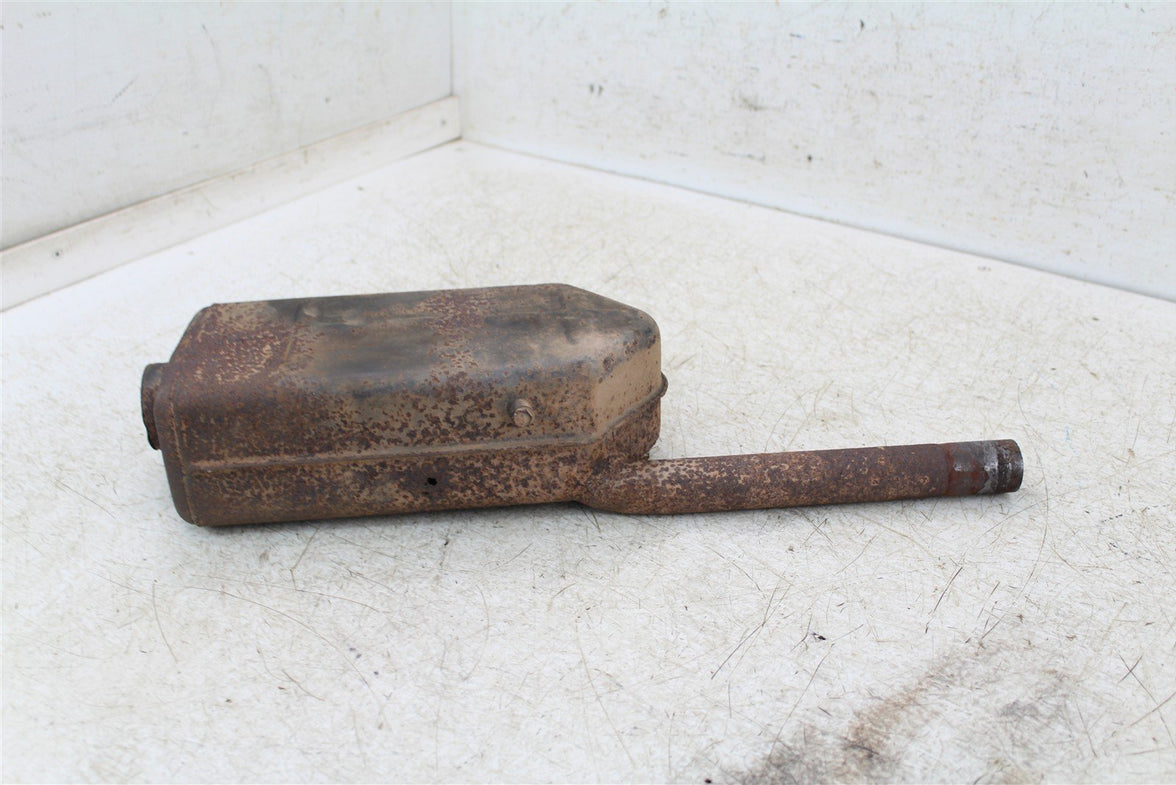 1998 Kawasaki Bayou 220 Exhaust Head Pipe Silencer Muffler 24053