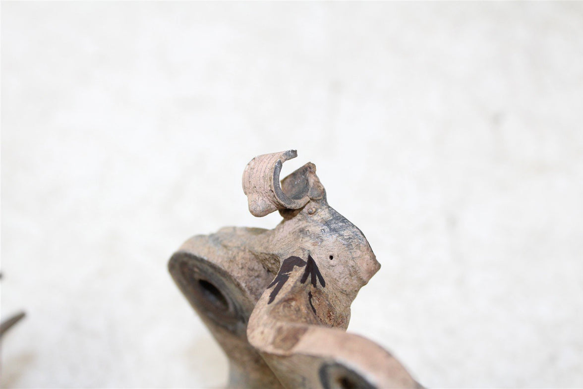 1998 Kawasaki Bayou 220 Front Brake Drums Backing Plate Panel Hub Spindle 24053