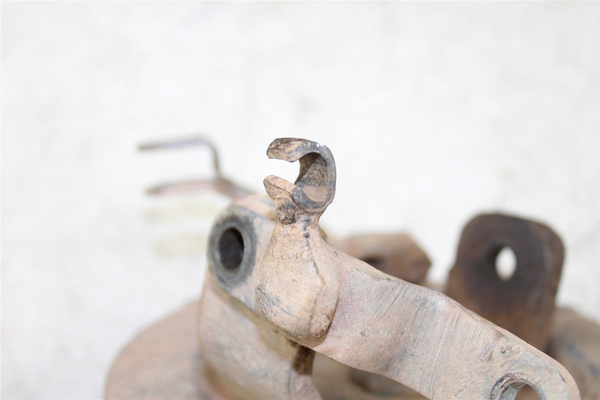 1998 Kawasaki Bayou 220 Front Brake Drums Backing Plate Panel Hub Spindle 24053