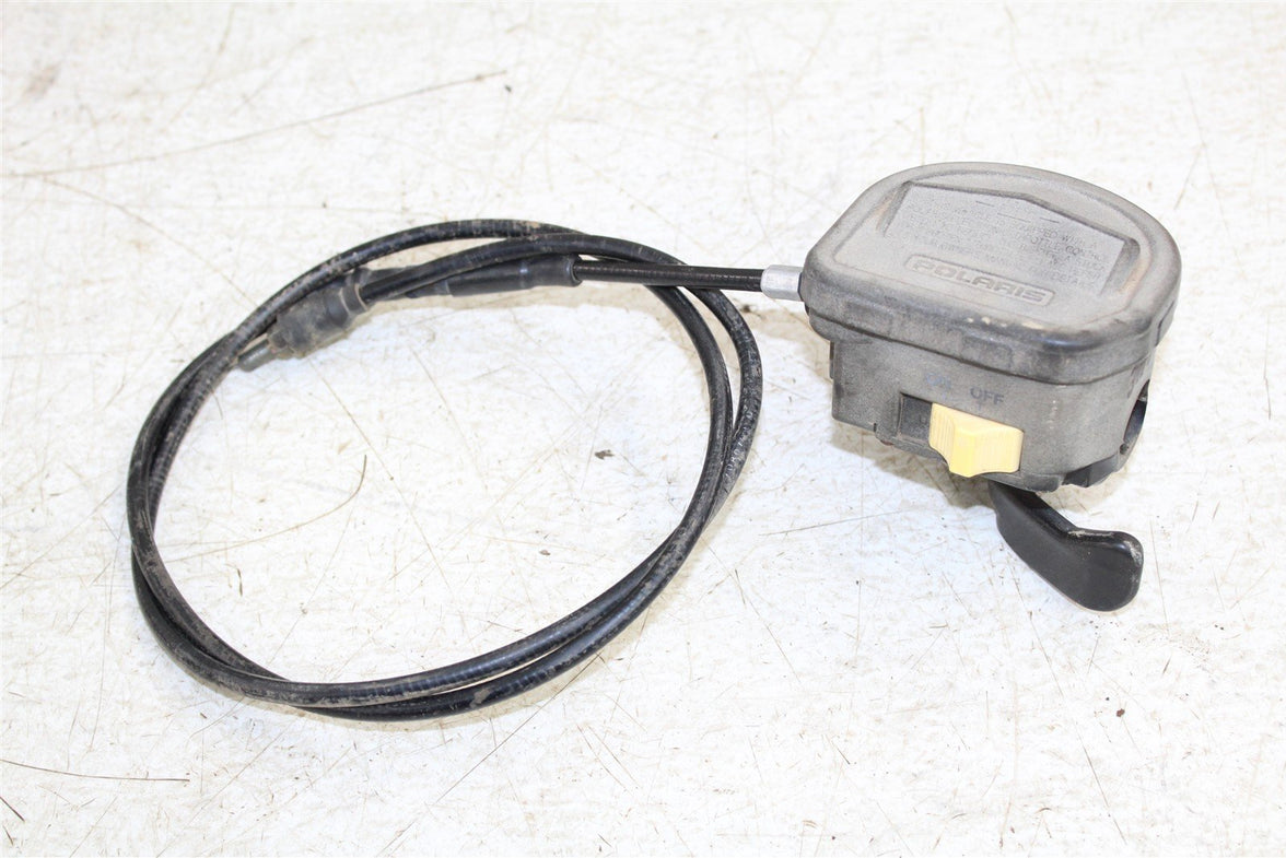 2001 Polaris Sportsman 400 4x4 Throttle Lever Housing w/ Cable 34142