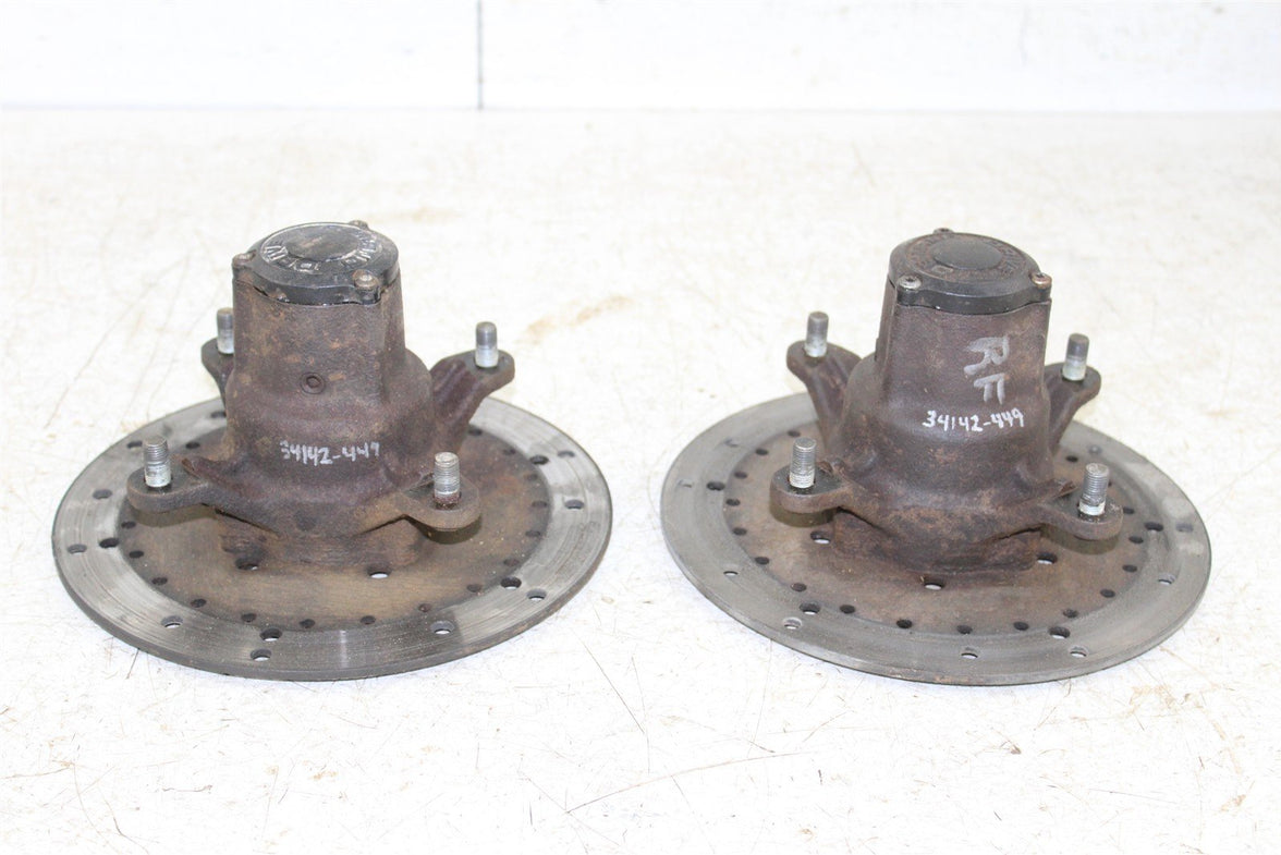 2001 Polaris Sportsman 400 4x4 Front Hubs Brake Rotors Set 34142