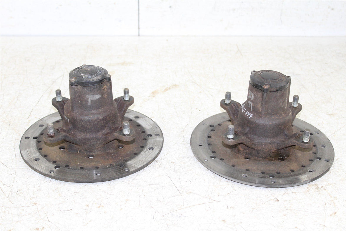 2001 Polaris Sportsman 400 4x4 Front Hubs Brake Rotors Set 34142