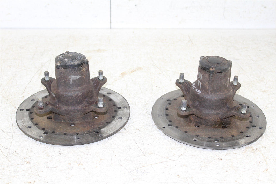 2001 Polaris Sportsman 400 4x4 Front Hubs Brake Rotors Set 34142