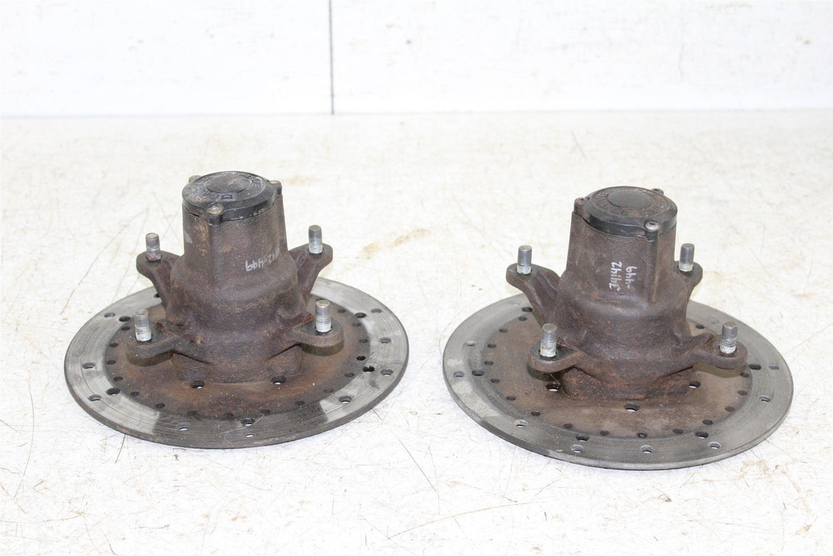 2001 Polaris Sportsman 400 4x4 Front Hubs Brake Rotors Set 34142